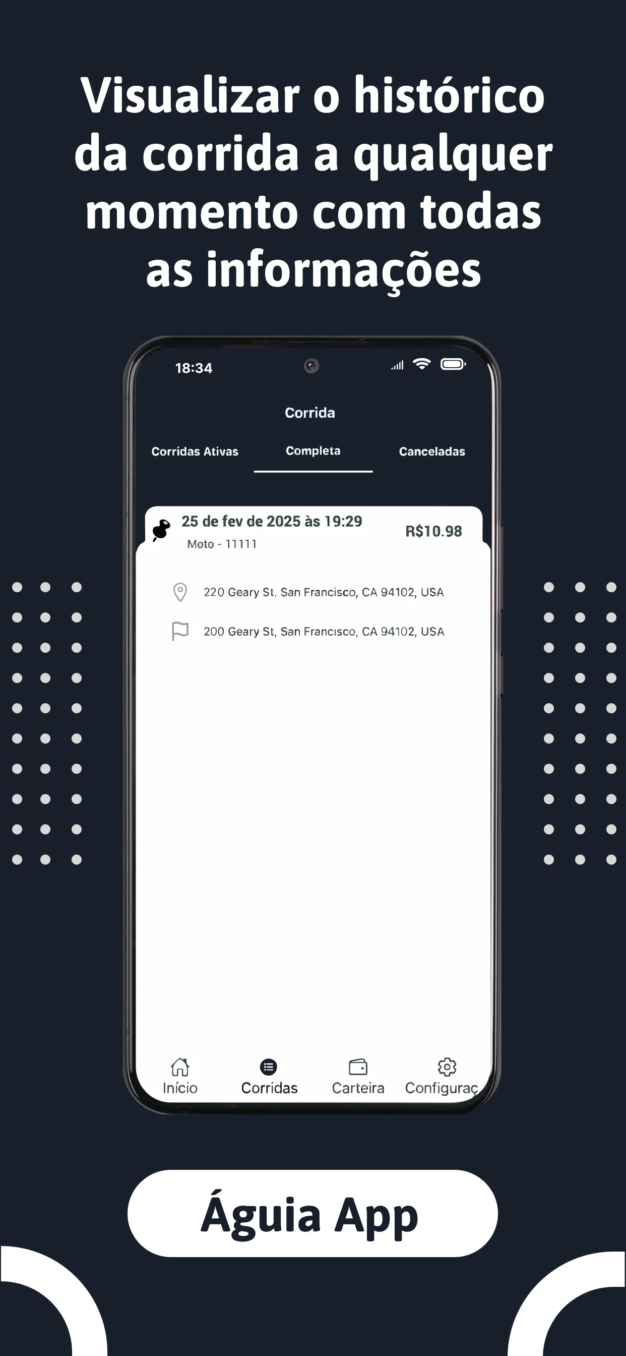 Águia App Mobilidade screenshot