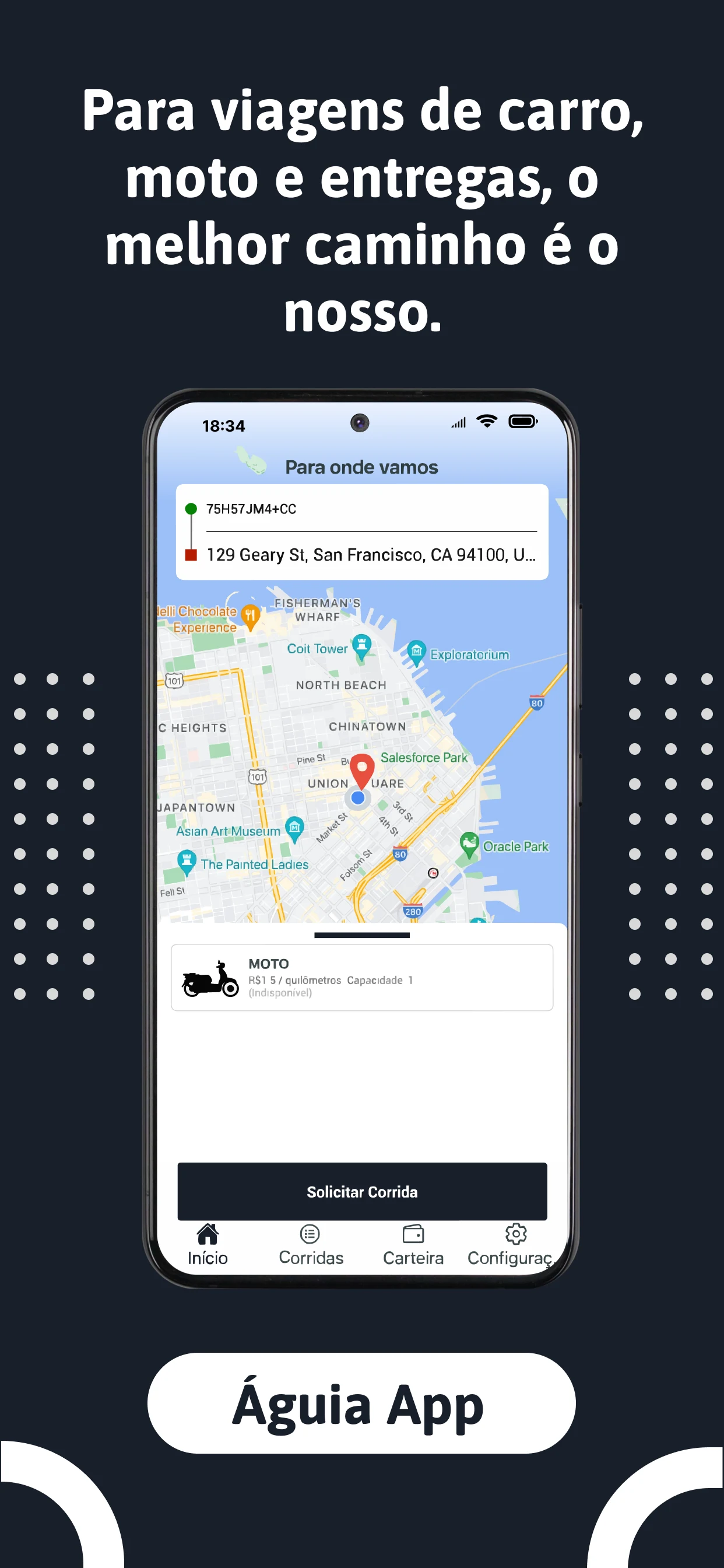 Águia App Mobilidade screenshot